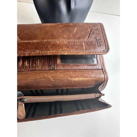 Fyre Melissa Wallet, Cognac, 45-03 - Picture 10 of 16